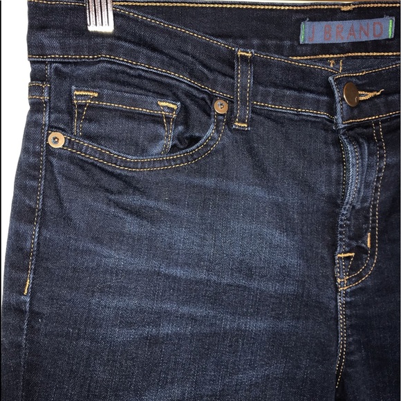 J Brand Skinny Ankle Jean Dark Wash Size 30 - Picture 7 of 10
